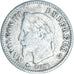 Coin, France, Napoleon III, 20 Centimes, 1867, Paris, F(12-15), Silver