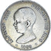 Coin, Spain, Alfonso XIII, 5 Pesetas, 1888, Madrid, VF(30-35), Silver, KM:689