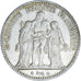 Coin, France, Hercule, 5 Francs, 1876, Paris, AU(50-53), Silver, KM:820.1