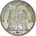 Moneta, Francia, Hercule, 5 Francs, 1877, Paris, BB+, Argento, KM:820.1