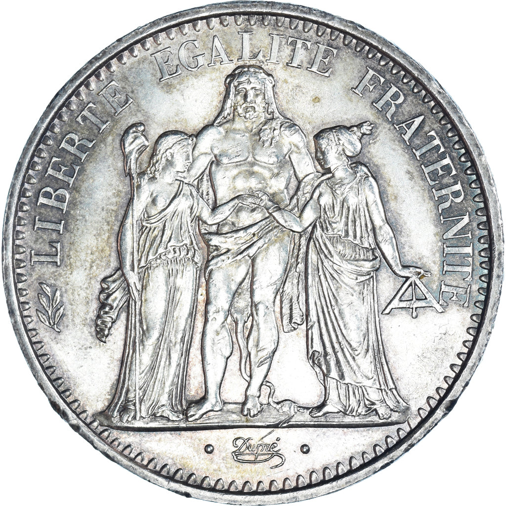 Coin, France, Hercule, 10 Francs, 1971, Paris, MS(60-62), Silver, KM:932