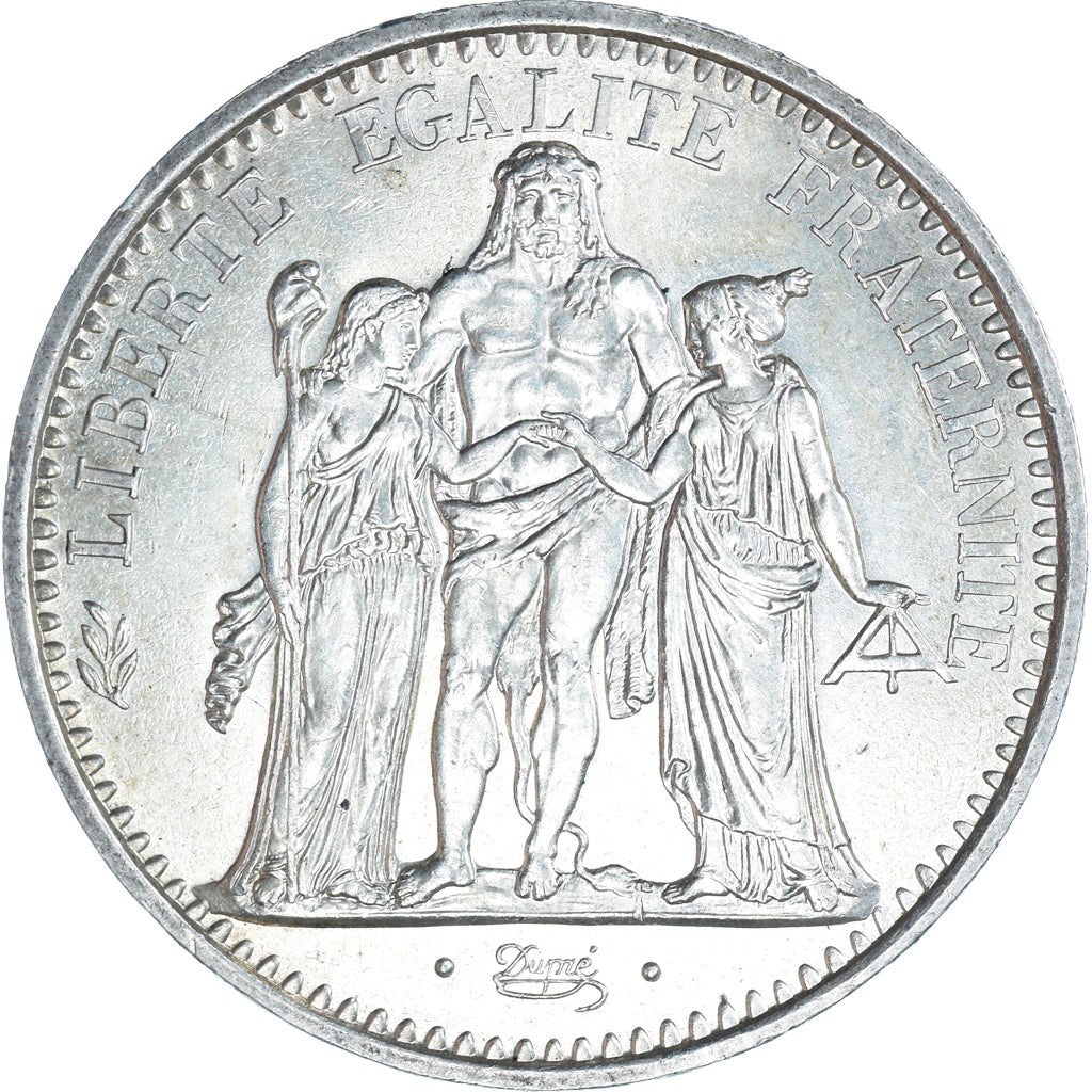 Coin, France, Hercule, 10 Francs, 1971, Paris, MS(60-62), Silver, KM:932