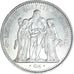 Coin, France, Hercule, 10 Francs, 1971, Paris, MS(60-62), Silver, KM:932