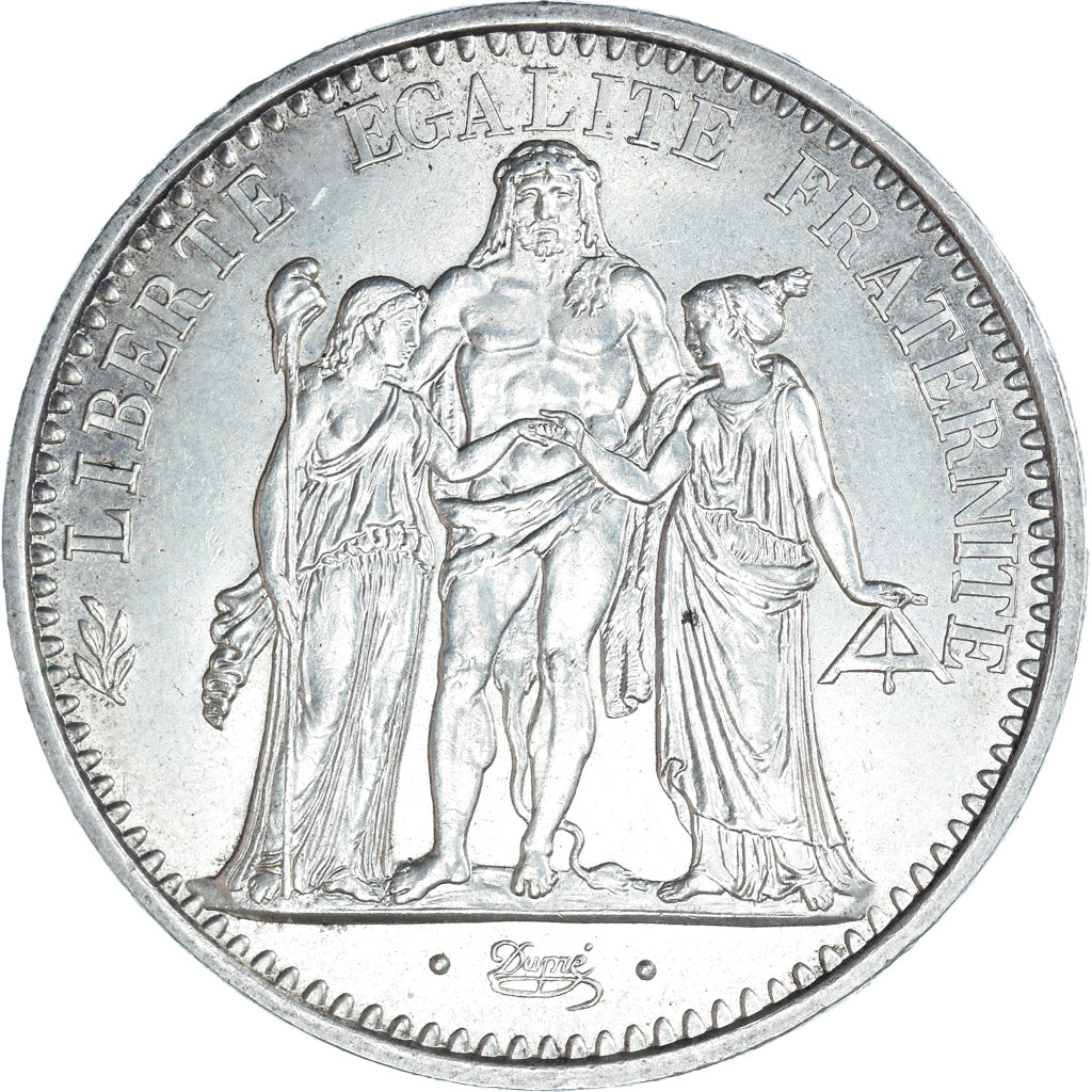 Coin, France, Hercule, 10 Francs, 1971, Paris, MS(60-62), Silver, KM:932