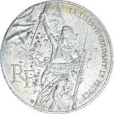 Coin, France, Liberté guidant le peuple, 100 Francs, 1993, AU(50-53), Silver