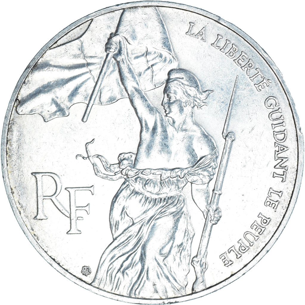 Coin, France, Liberté guidant le peuple, 100 Francs, 1993, AU(55-58), Silver