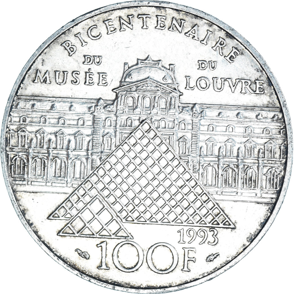 Coin, France, Liberté guidant le peuple, 100 Francs, 1993, AU(55-58), Silver