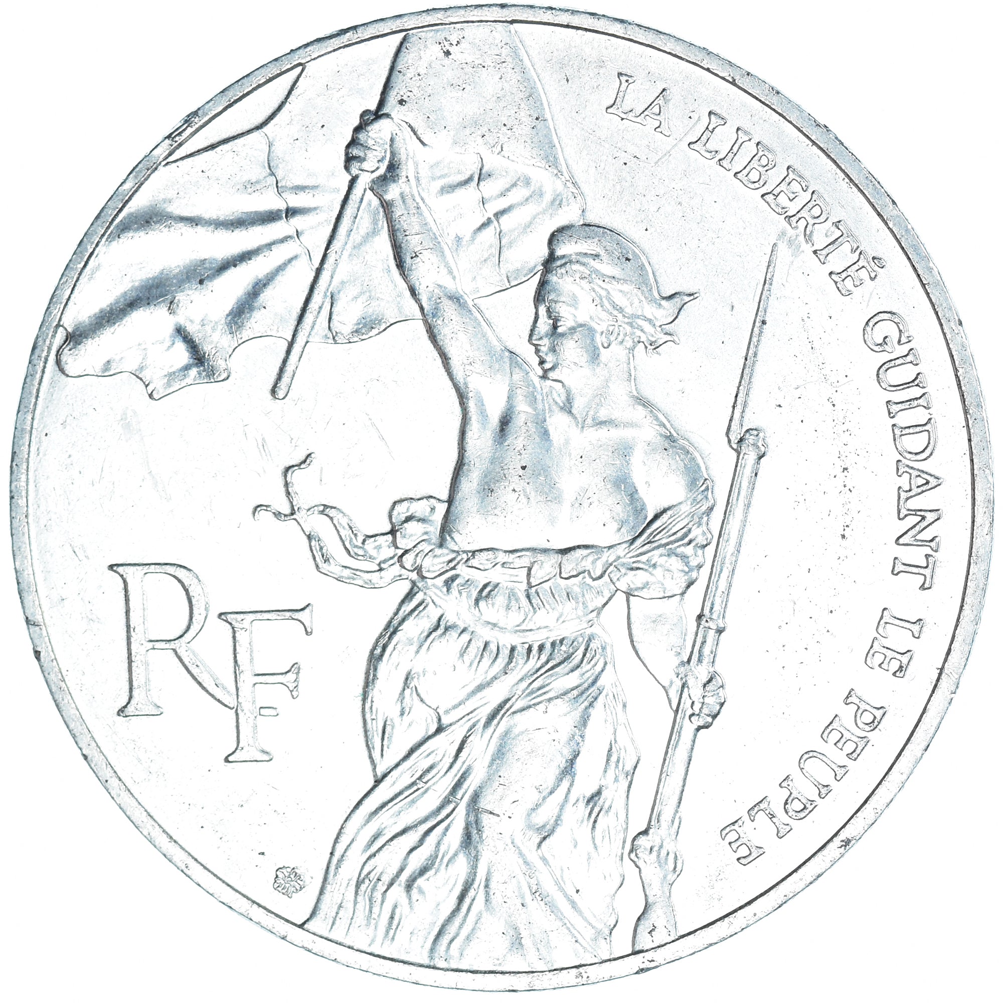 Monnaie, France, Liberté guidant le peuple, 100 Francs, 1993, SUP, Argent