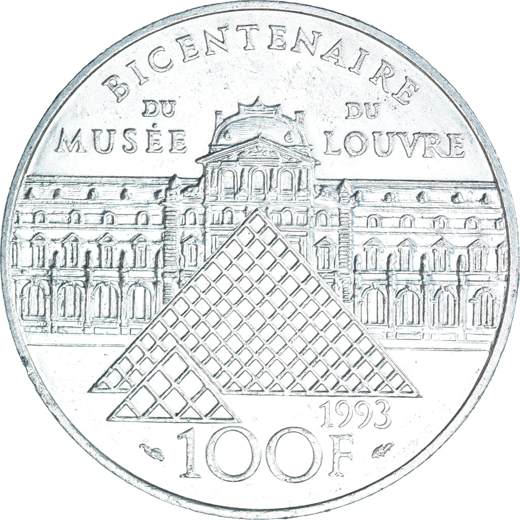Monnaie, France, Liberté guidant le peuple, 100 Francs, 1993, SUP, Argent