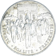 Coin, France, Libération de Paris, 100 Francs, 1994, AU(50-53), Silver