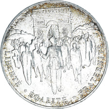 Coin, France, Libération de Paris, 100 Francs, 1994, AU(55-58), Silver