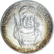 Coin, France, Clovis, 100 Francs, 1996, AU(55-58), Silver, KM:1180, Gadoury:953