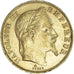 Moeda, França, Napoleon III, 50 Francs, 1862, Paris, AU(50-53), Dourado