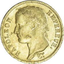 Moeda, França, Napoléon I, 40 Francs, 1813, Paris, EF(40-45), Dourado