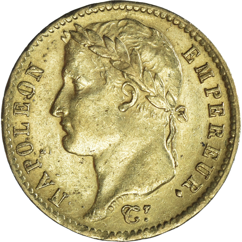 Moneta, Francia, Napoléon I, 20 Francs, 1811, Paris, BB+, Oro, KM:695.1