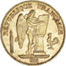 Munten, Frankrijk, Génie, 20 Francs, 1889, Paris, ZF+, Goud, KM:825