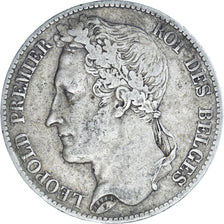 Coin, Belgium, Leopold I, 5 Francs, 5 Frank, 1848, VF(30-35), Silver, KM:3.2