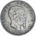 Coin, Italy, Vittorio Emanuele II, 5 Lire, 1869, Milan, VF(30-35), Silver