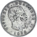 Coin, Italy, Vittorio Emanuele II, 5 Lire, 1876, Rome, VF(30-35), Silver, KM:8.4