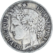Coin, France, Cérès, 5 Francs, 1851, Paris, VF(30-35), Silver, KM:761.1
