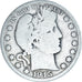 Coin, United States, Barber Half Dollar, Half Dollar, 1915, U.S. Mint, San