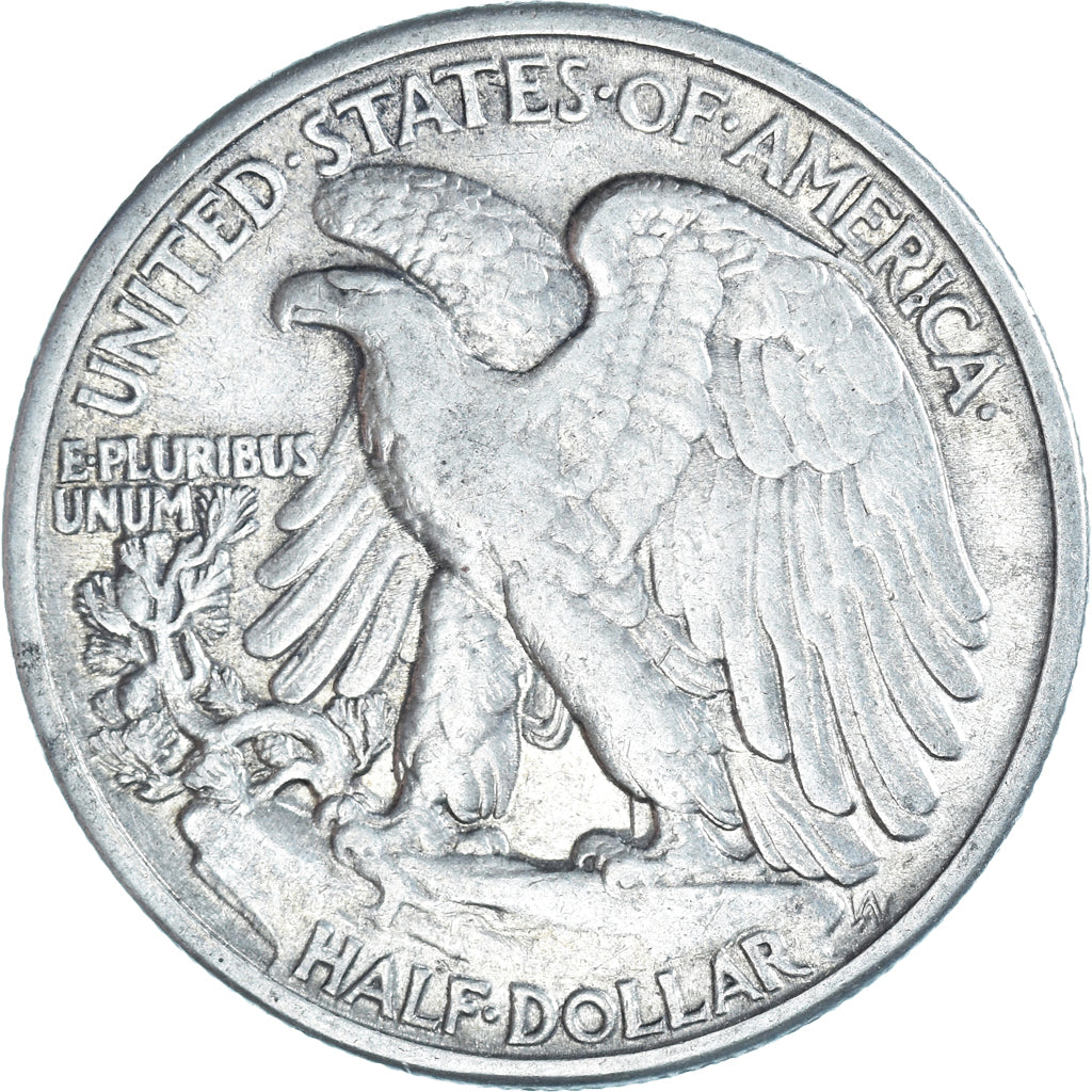Münze, Vereinigte Staaten, Walking Liberty Half Dollar, Half Dollar, 1942, U.S.