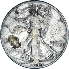 Coin, United States, Walking Liberty, Half Dollar, 1944, Philadelphia