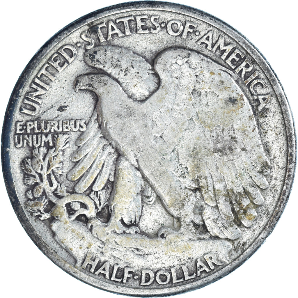 Coin, United States, Walking Liberty, Half Dollar, 1944, Philadelphia