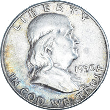 Moneta, Stati Uniti, Franklin Half Dollar, Half Dollar, 1950, U.S. Mint