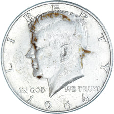 Coin, United States, Kennedy Half Dollar, Half Dollar, 1964, U.S. Mint