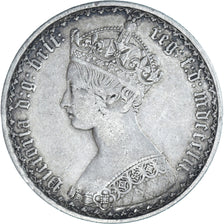 Coin, Great Britain, Victoria, Florin, Two Shillings, 1852, London, EF(40-45)