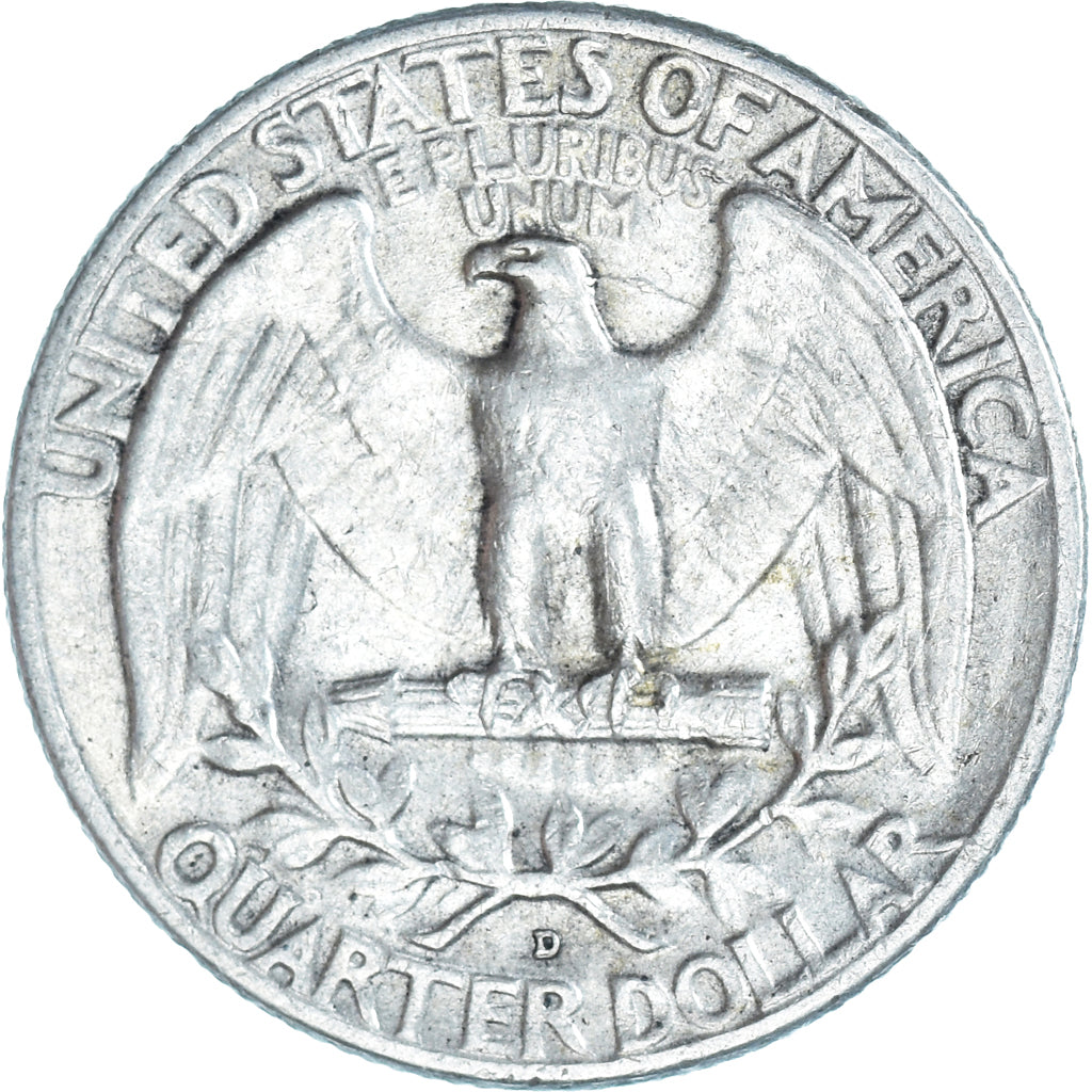 Coin, United States, Washington Quarter, Quarter, 1958, U.S. Mint, Denver