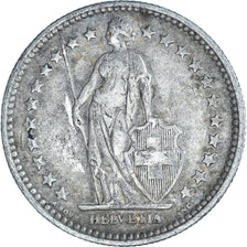 Moneta, Svizzera, 2 Francs, 1905, Bern, MB+, Argento, KM:21