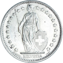 Coin, Switzerland, 2 Francs, 1967, Bern, AU(50-53), Silver, KM:21