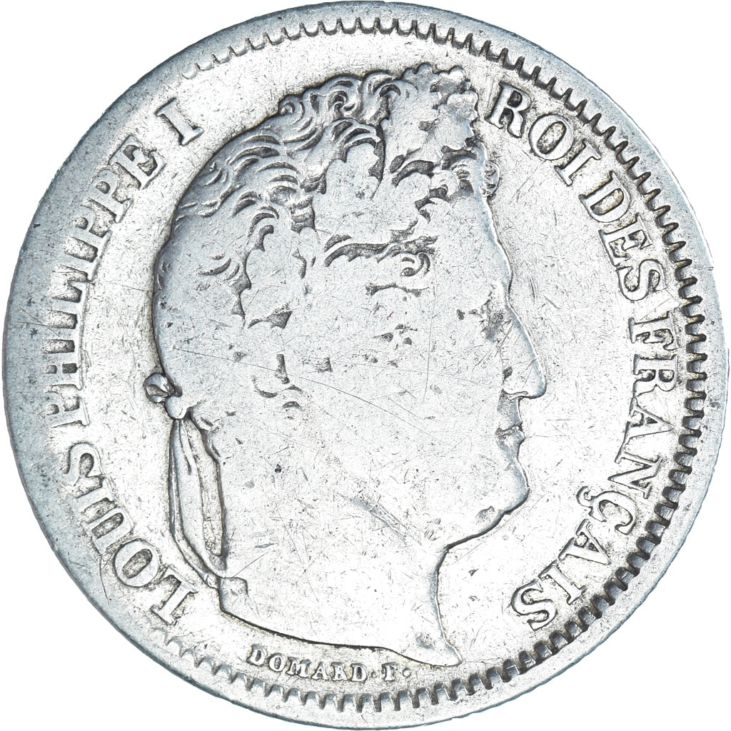 Münze, Frankreich, Louis-Philippe, 2 Francs, 1832, Paris, SGE+, Silber