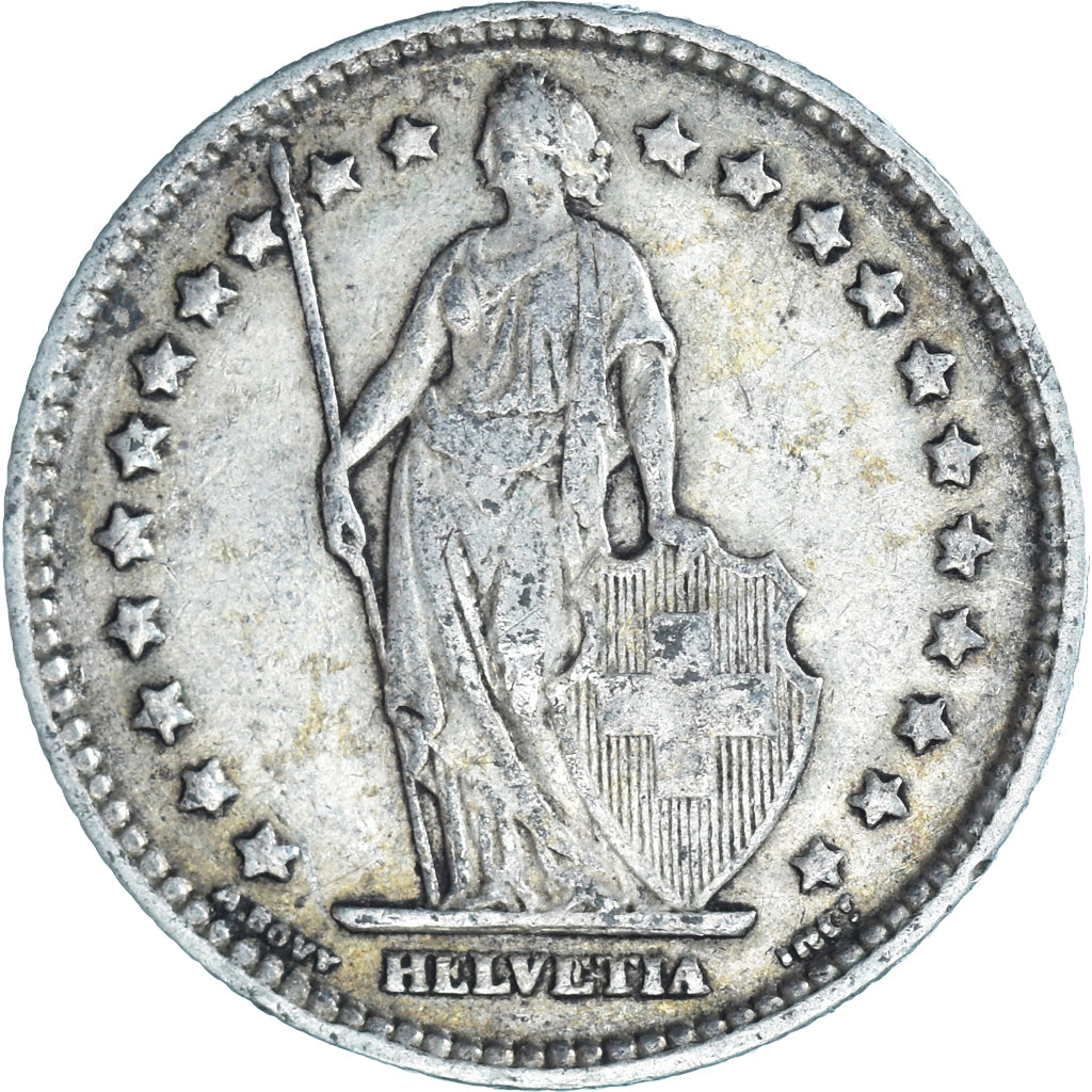 Moneta, Svizzera, Franc, 1903, Bern, MB+, Argento, KM:24