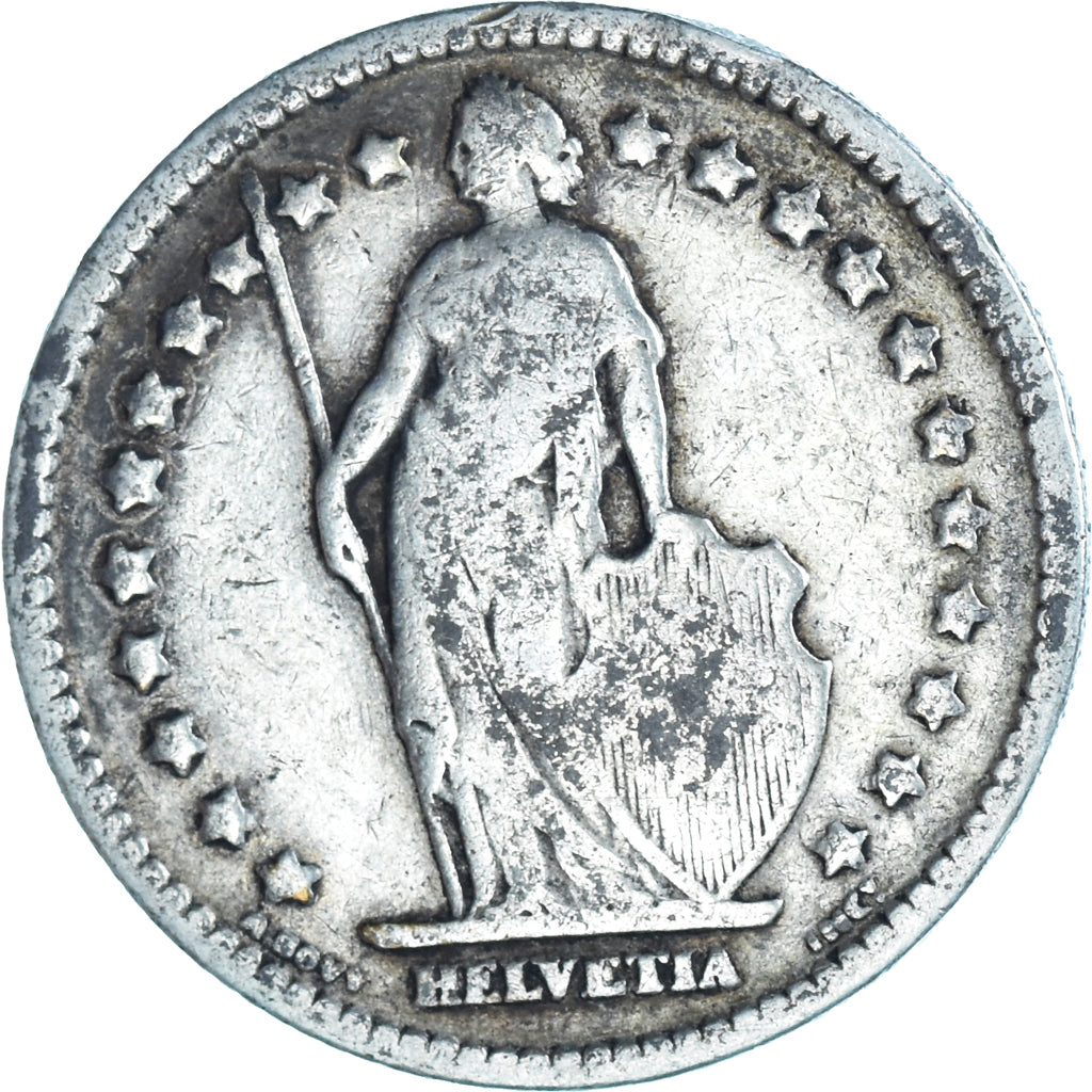 Monnaie, Suisse, Franc, 1905, Bern, TB, Argent, KM:24