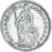 Munten, Zwitserland, Franc, 1906, Bern, FR+, Zilver, KM:24