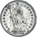Moneta, Svizzera, Franc, 1909, Bern, MB+, Argento, KM:24