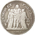 FRANCE, Union et Force, 5 Francs, 1802, Paris, KM #639.1, VF(30-35), Silver,...