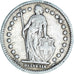 Moneta, Svizzera, Franc, 1912, Bern, MB+, Argento, KM:24