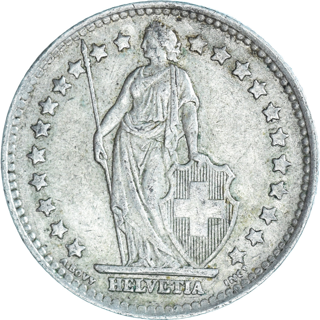 Moneta, Svizzera, Franc, 1946, BB, Argento, KM:24