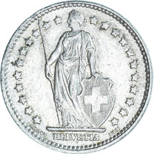 Coin, Switzerland, Franc, 1957, Bern, AU(50-53), Silver, KM:24
