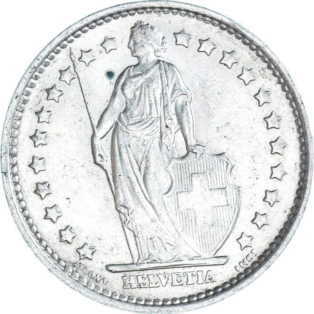 Monnaie, Suisse, Franc, 1965, SUP+, Argent, KM:24