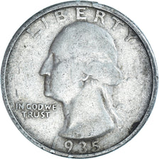 Coin, United States, Quarter, 1935, Philadelphia, VF(30-35), Silver