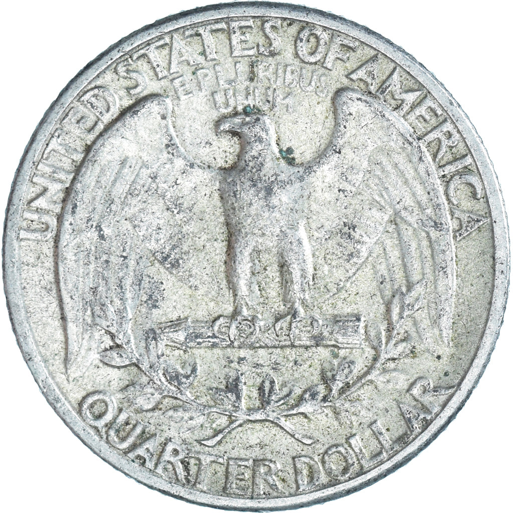 Monnaie, États-Unis, Washington, Quarter, 1942, Philadelphie, TB+, Argent