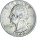 Monnaie, États-Unis, Washington, Quarter, 1942, Philadelphie, TB+, Argent