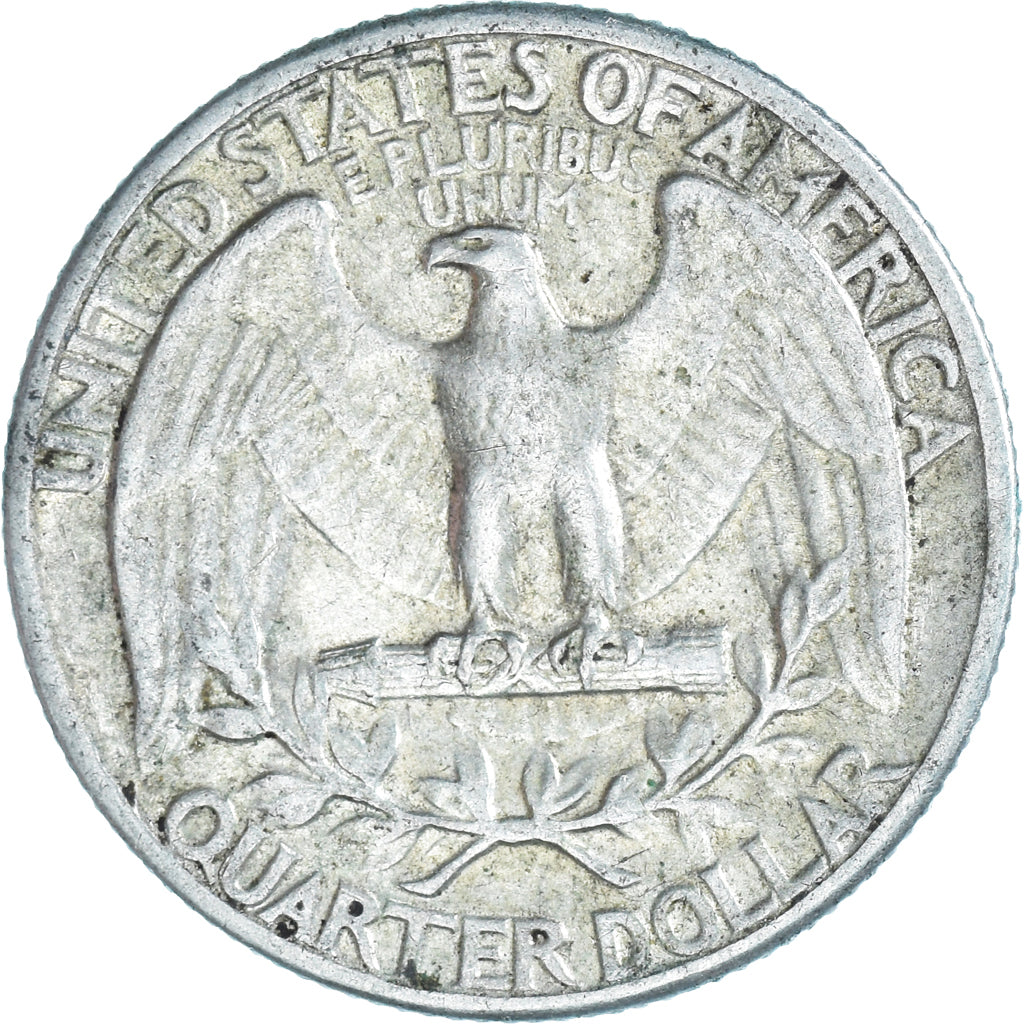 Monnaie, États-Unis, Washington, Quarter, 1942, Philadelphie, TB+, Argent