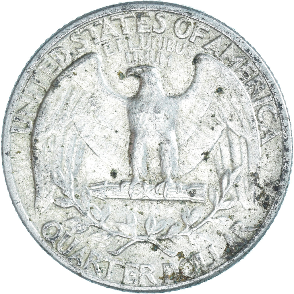 Munten, Verenigde Staten, Washington, Quarter, 1942, Philadelphia, ZF, Zilver
