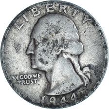 Coin, United States, Washington Quarter, Quarter, 1944, U.S. Mint, San